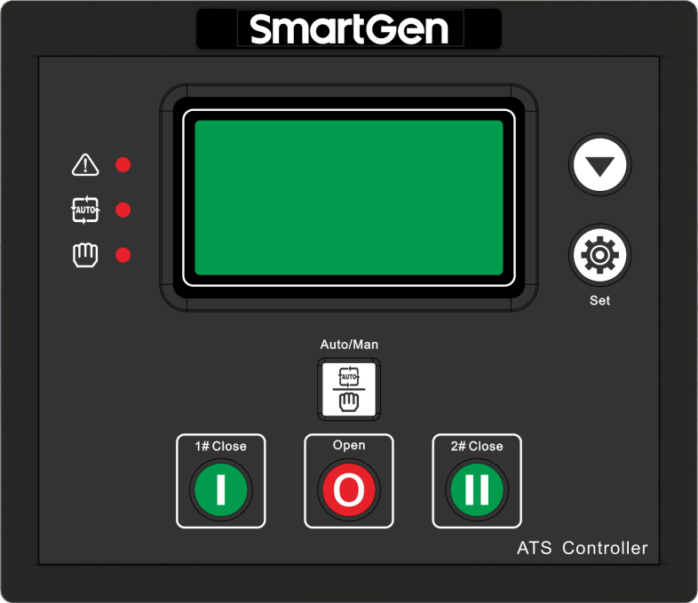 SmartGen HAT560NC/HAT560NBC ATS controller image from the manufacturer